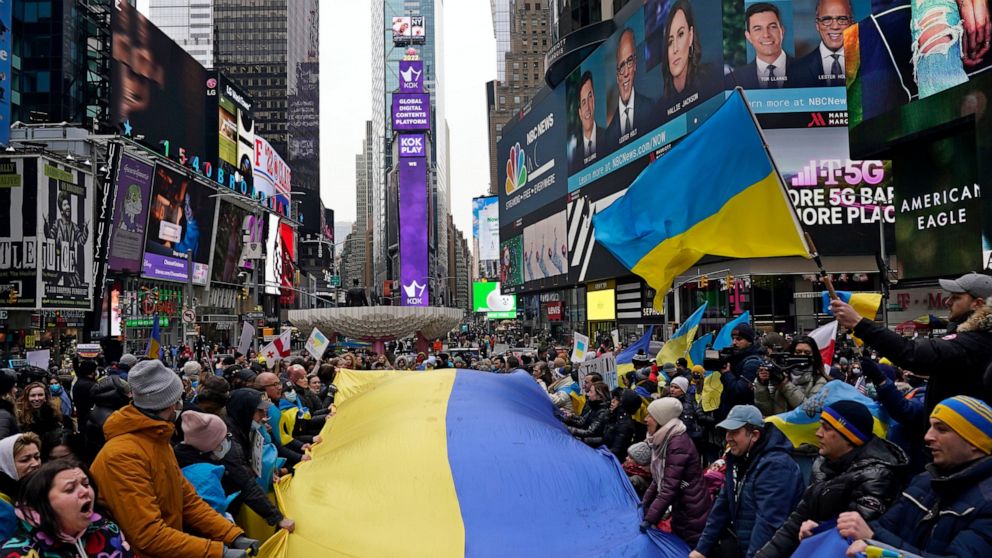 NYC rally in support of Ukraine